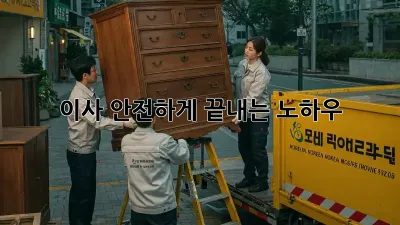 이사, 안전하게 끝내는 노하우!